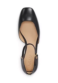 Emellie Calfskin Mary Jane Flats
