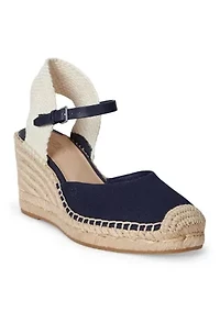 Robby Canvas and Jute Espadrille Sandals