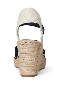 Robby Canvas and Jute Espadrille Sandals