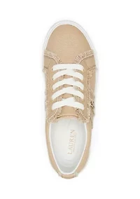 Janson Frayed Denim Sneakers