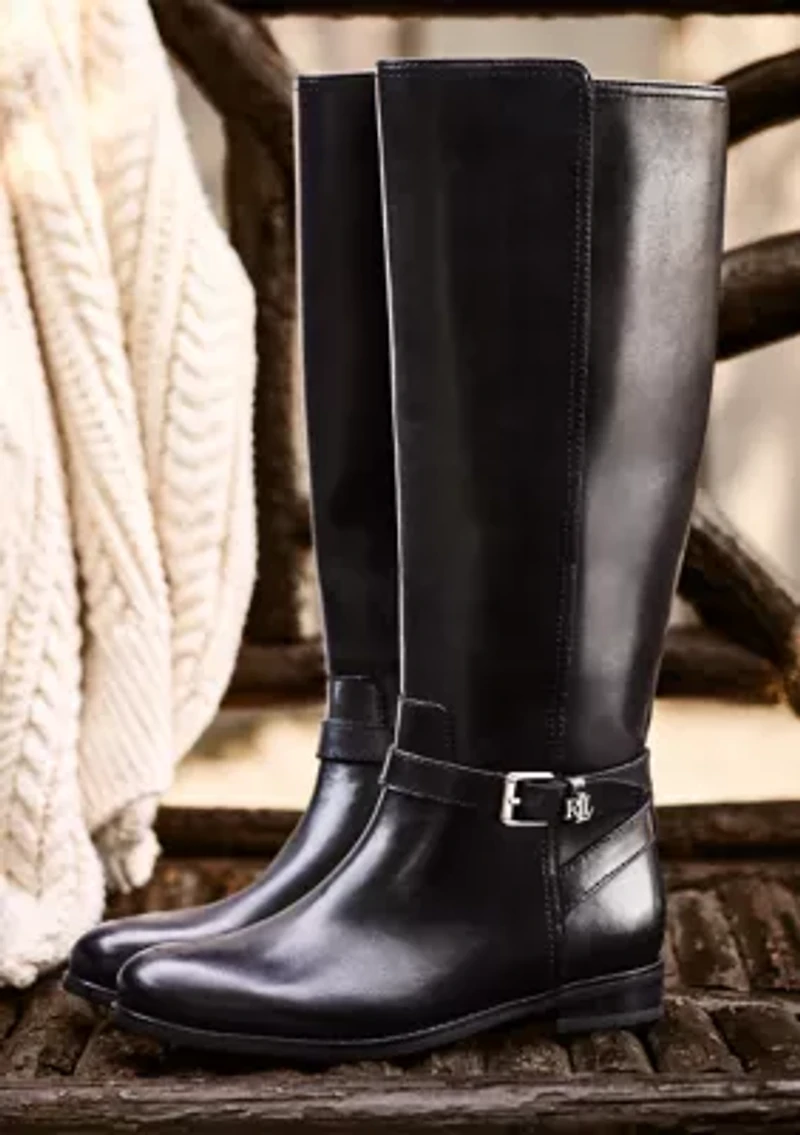 Brooke II Burnished Leather Tall Boots