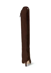 McKay Suede Tall Boot Heels
