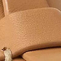 Soffia Burnished Leather Sandals