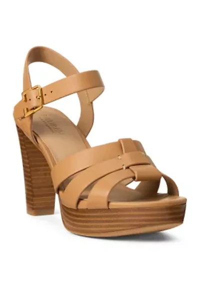 Soffia Nappa Leather Sandals