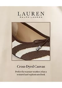 Adrienne Zebra-Print Canvas Pumps