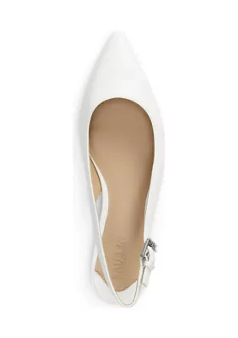 Londyn Suede Slingback Flats