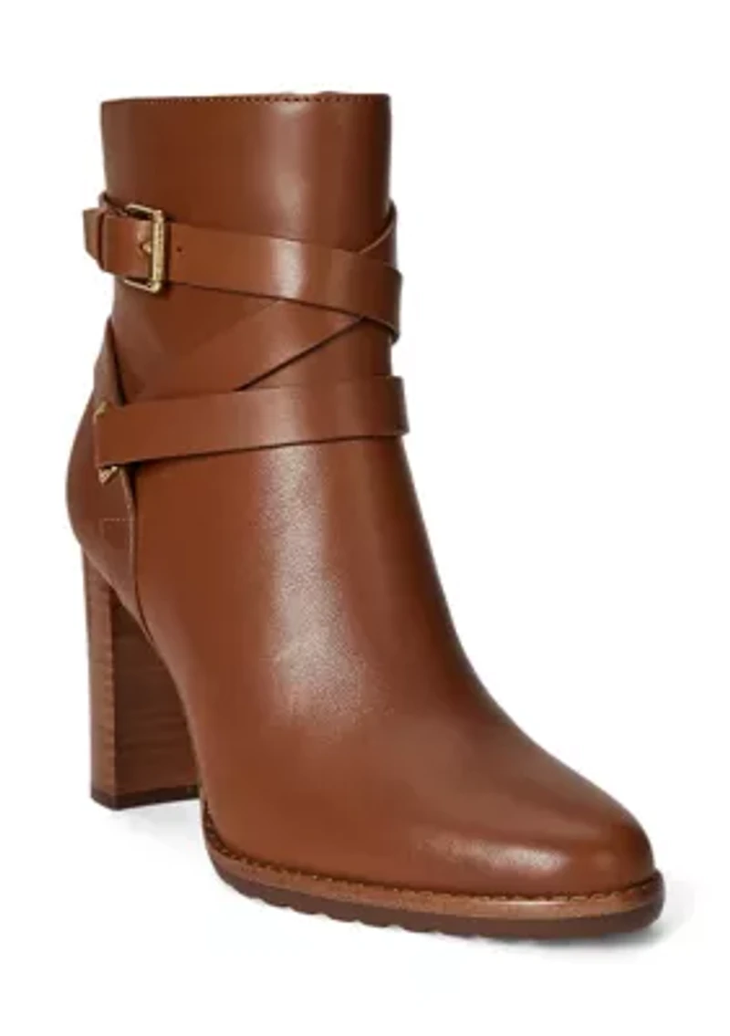 Collins Calfskin Bootie Heels
