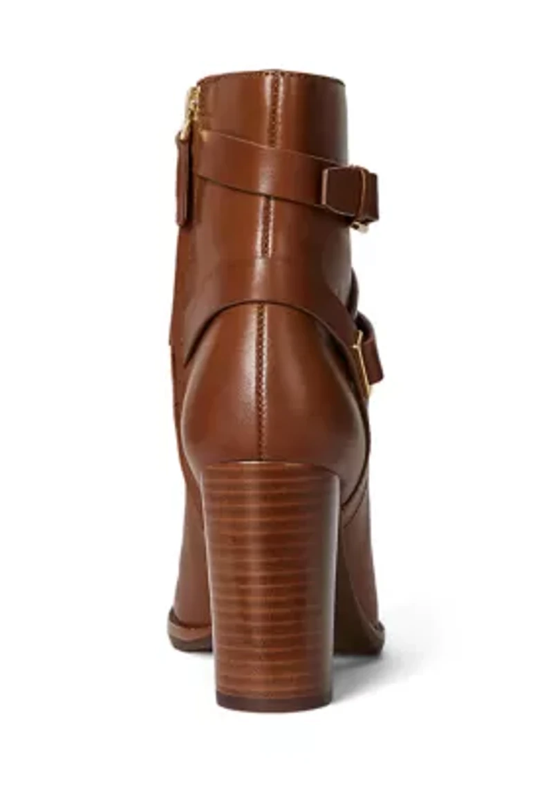 Collins Calfskin Bootie Heels