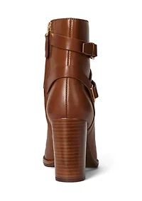 Collins Calfskin Bootie Heels