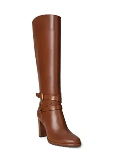 Collins Calfskin Tall Boot Heels