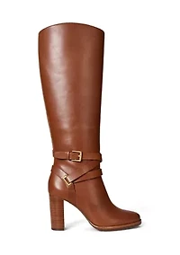 Collins Calfskin Tall Boot Heels