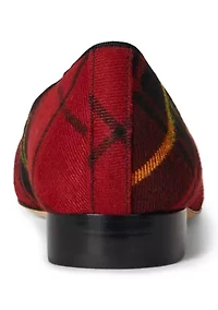 Emellie Logo Plaid Ballet Flats