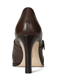 Colleen Perforated Calfskin Kiltie Pumps