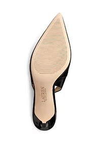 McKay Burnished Leather Tall Boot Heels