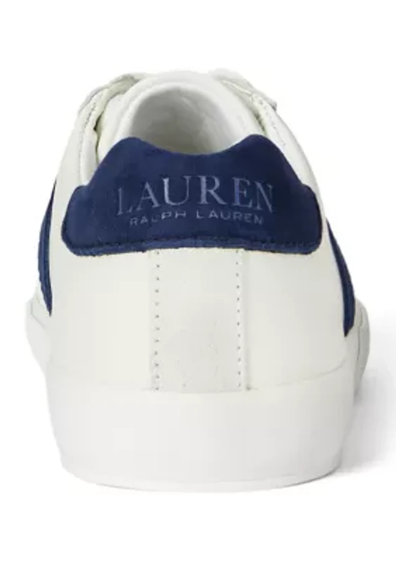 Two-Tone Braylee Leather & Suede Sneaker