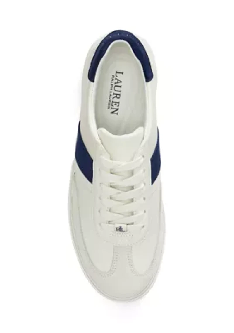 Two-Tone Braylee Leather & Suede Sneaker