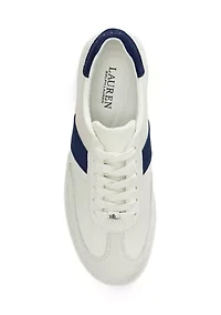 Two-Tone Braylee Leather & Suede Sneaker