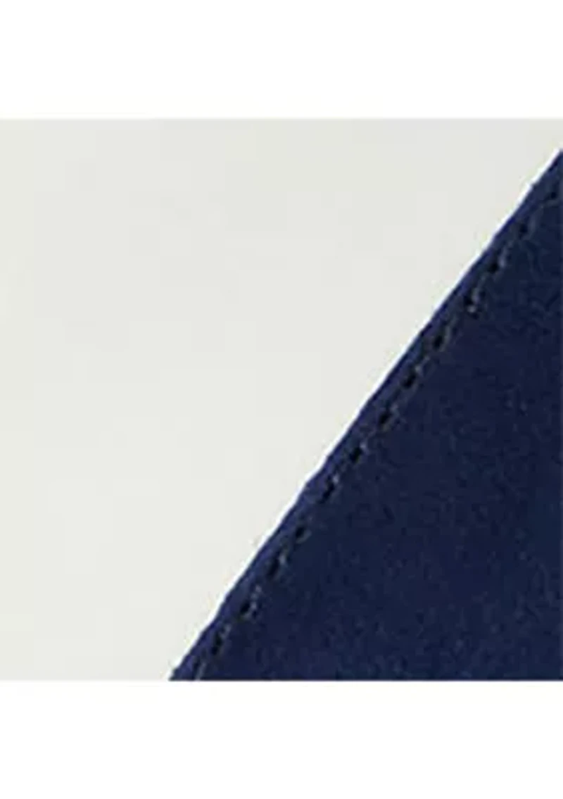 Two-Tone Braylee Leather & Suede Sneaker