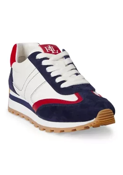 Dani Color-Blocked Leather Sneakers