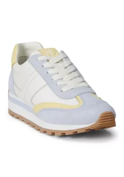 Dani Color-Blocked Leather Sneakers
