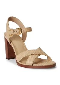Emeryn Raffia Sandals