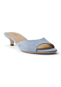 Francesca Suede Mule Sandals
