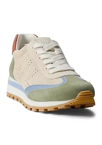 Dani Perforated Suede Sneakers