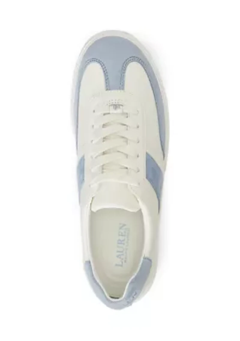 Two-Tone Braylee Leather & Suede Sneakers