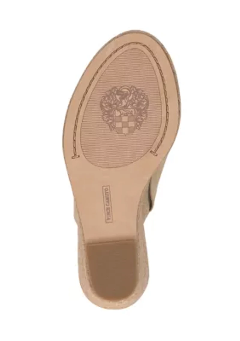 Fisella Wedge Crossover Sandals