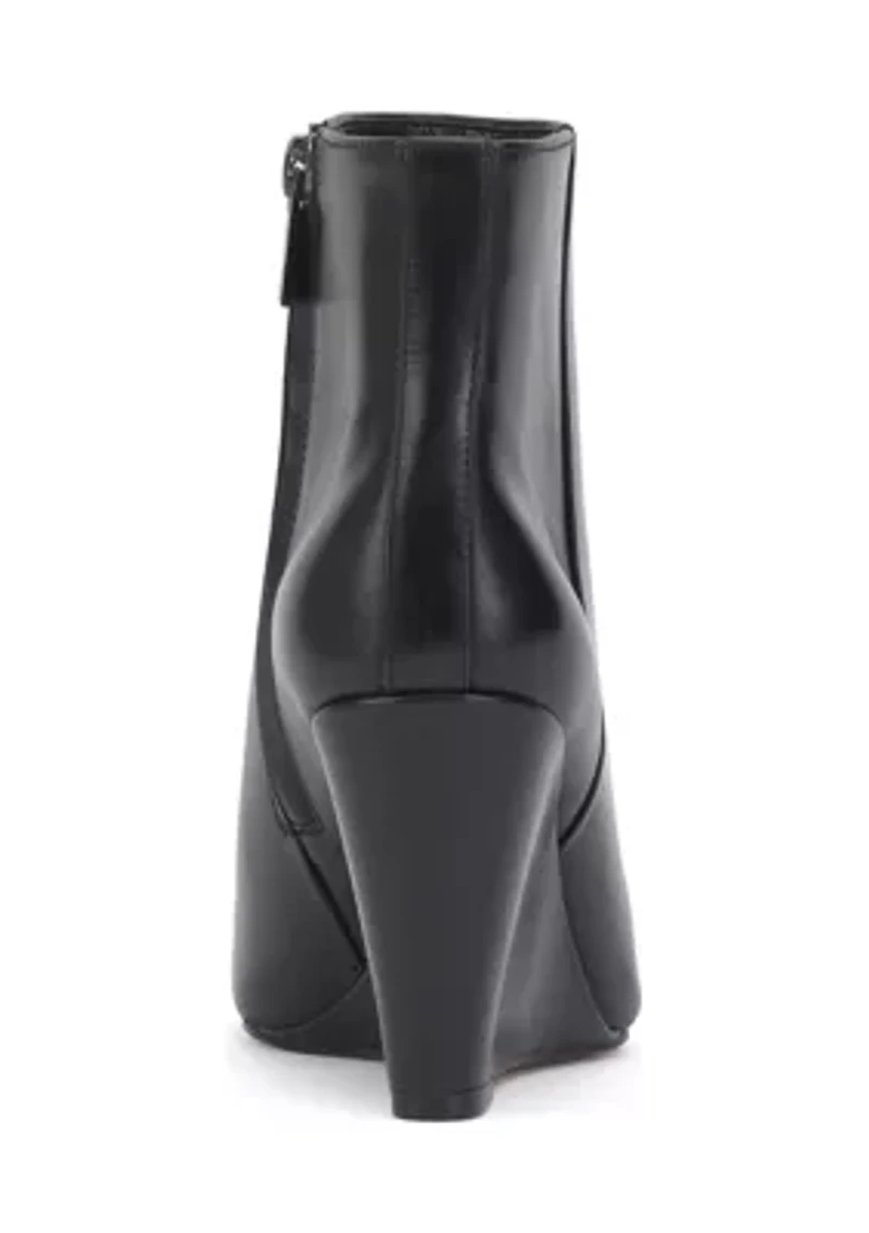 Teeray Wedge Booties