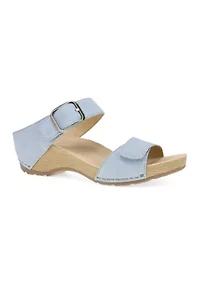 Tanya Sky Nubuck Sandals