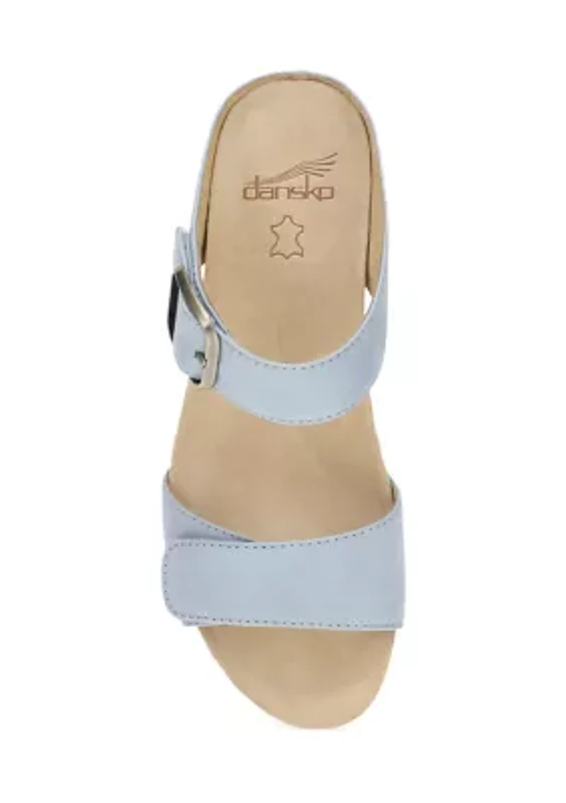 Tanya Sky Nubuck Sandals
