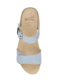 Tanya Sky Nubuck Sandals