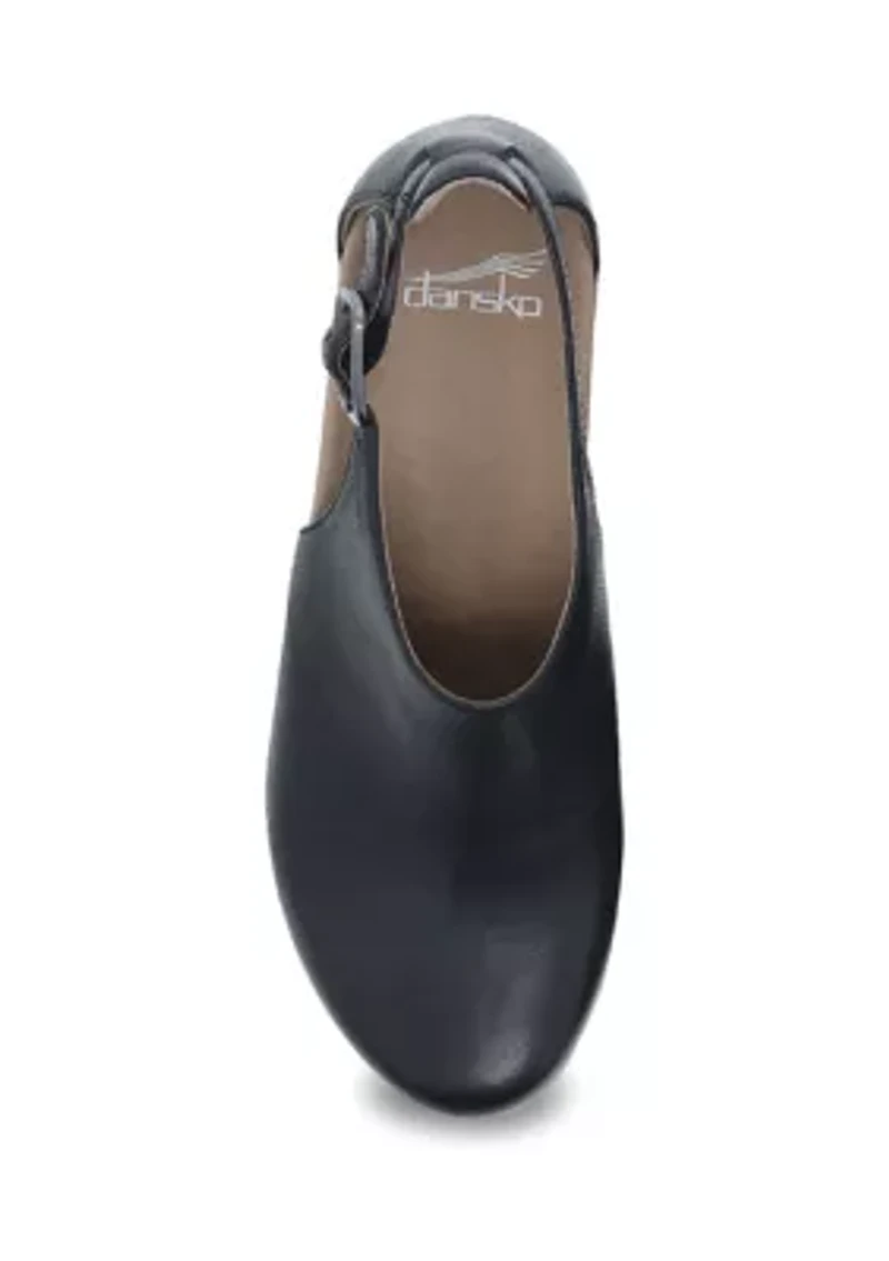 Sassy Heeled Buckle Clogs