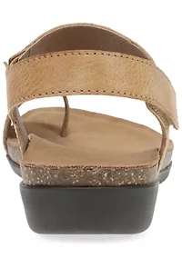Reece Honey Distressed Sandals