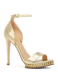Jordyn Chain Platform Sandals