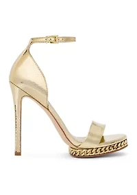 Jordyn Chain Platform Sandals