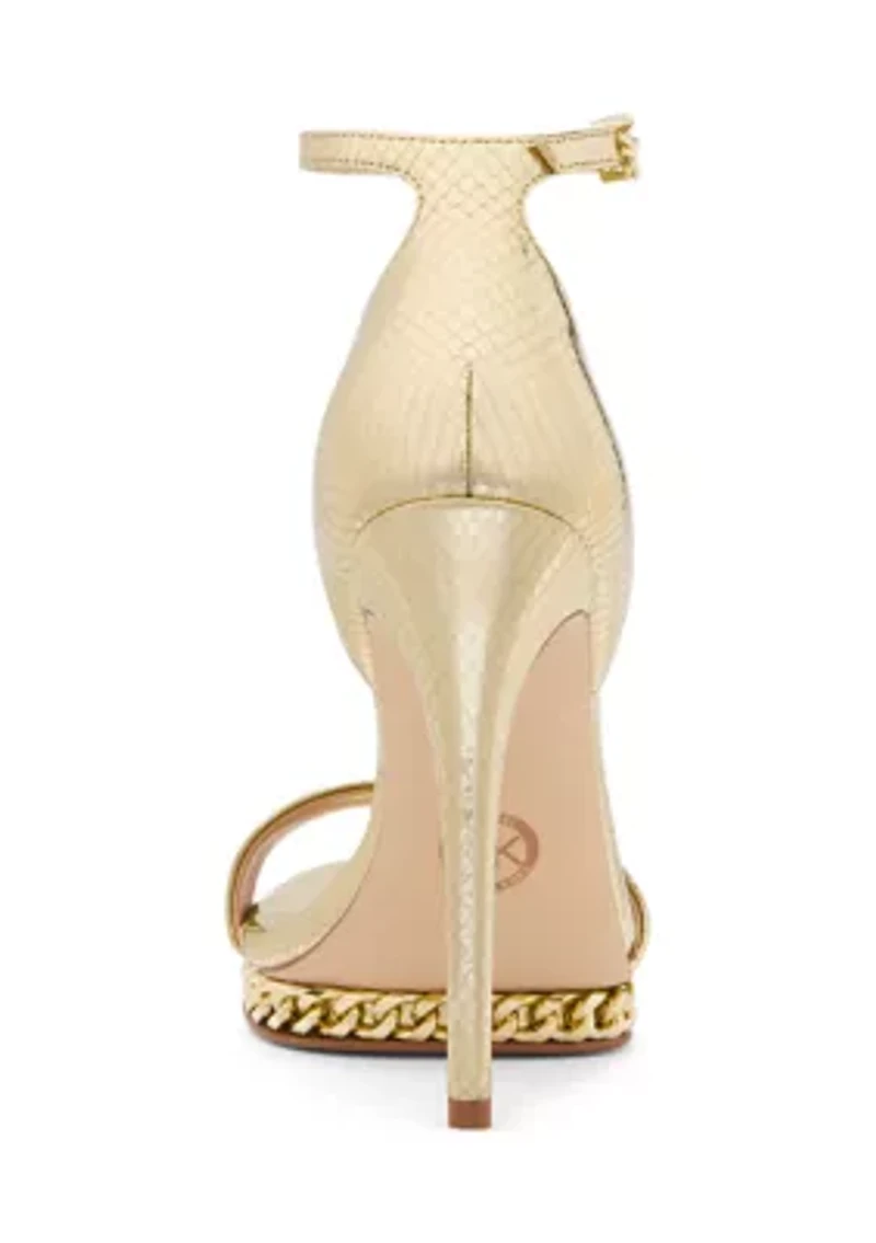 Jordyn Chain Platform Sandals