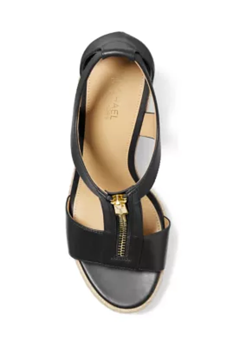 Berkley Mid Wedge Heeled Sandals