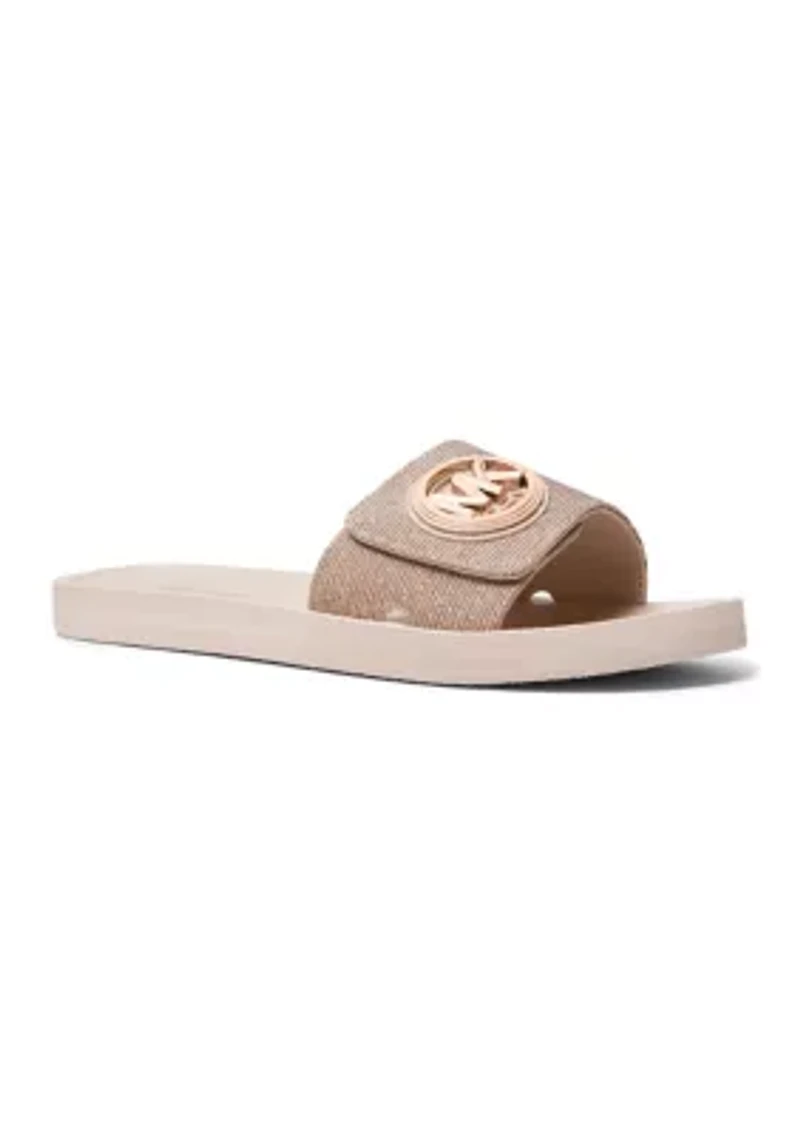 Charm Slide Sandals