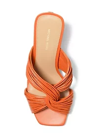 Alessia Mule Heeled Sandals