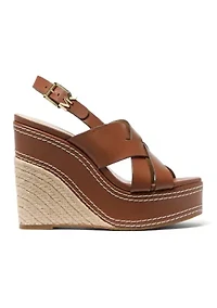 Nora Wedge Platform Sandals