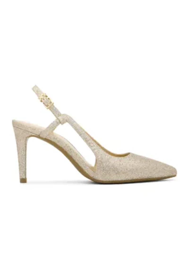 Vanessa Textured Flex Slingback Shoes