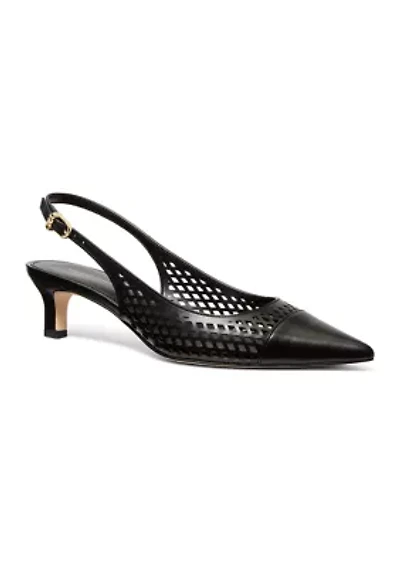 Amra Toe Cap Sling Pumps
