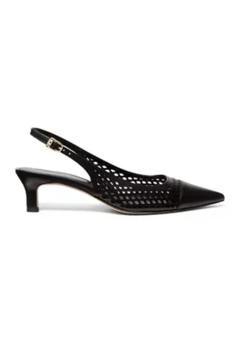 Amra Toe Cap Sling Pumps