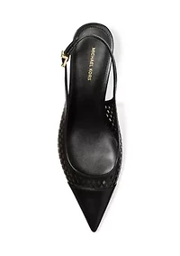 Amra Toe Cap Sling Pumps