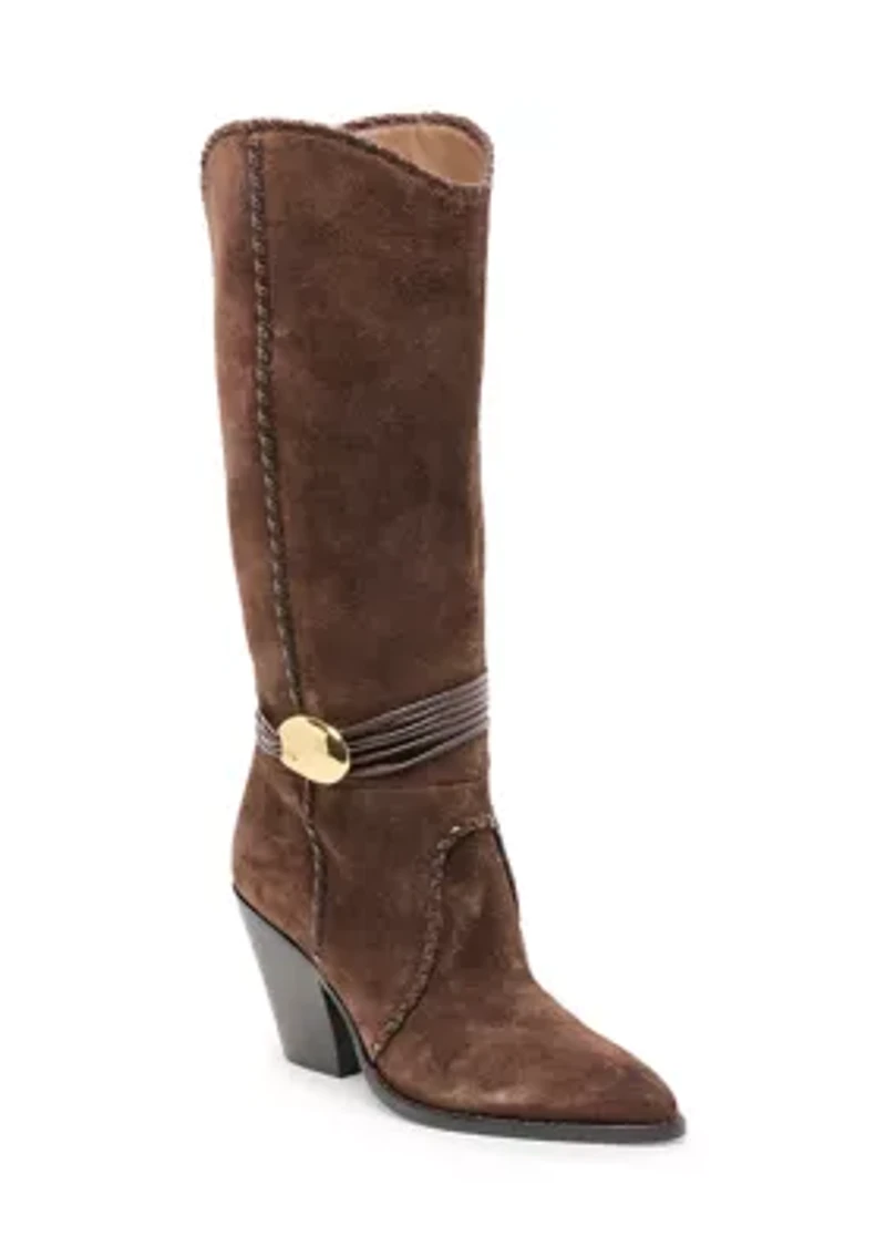 Jody Western Suede Boots