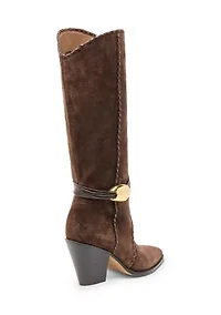 Jody Western Suede Boots