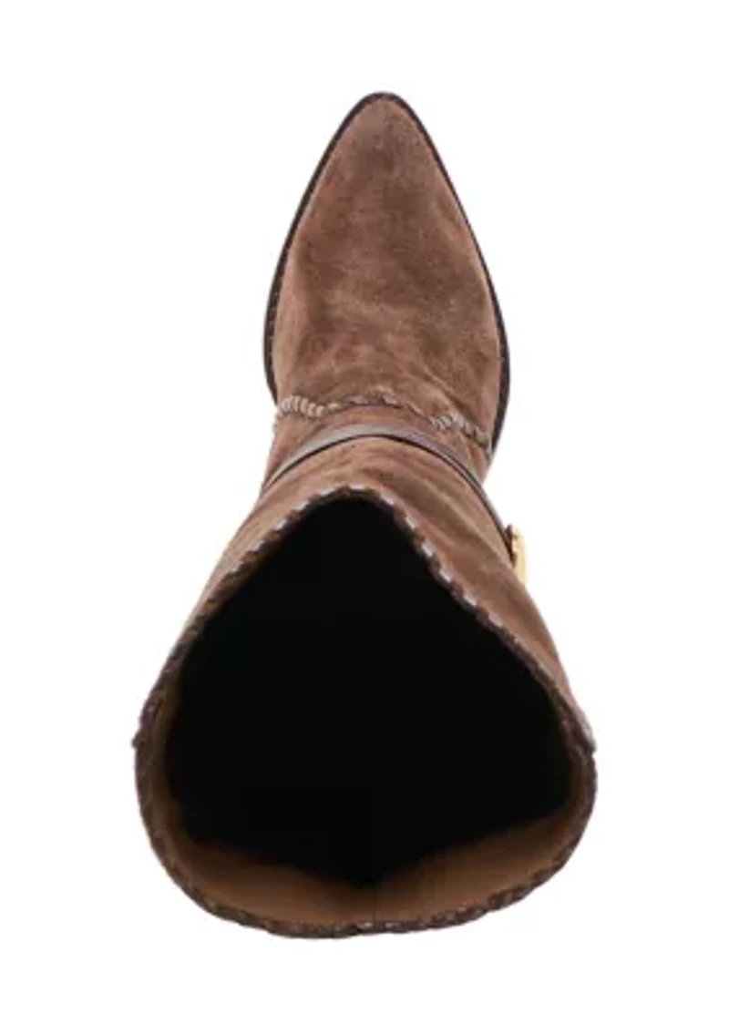 Jody Western Suede Boots