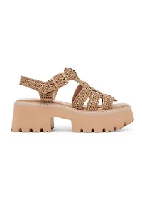 Lattice Sandals
